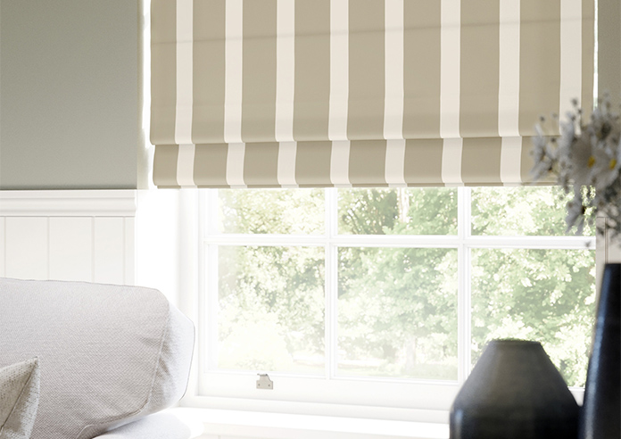The British Stripe Co. Henry, Chilterns No.1 - Twist&Fit Roman Blind - Image 5